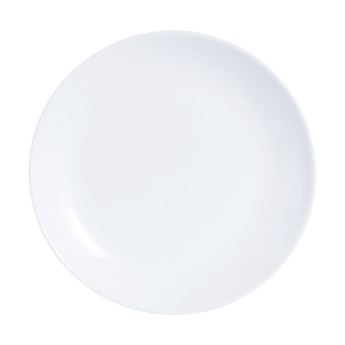 Тарілка десертна Luminarc Diwali біла, 19 см (N3603)